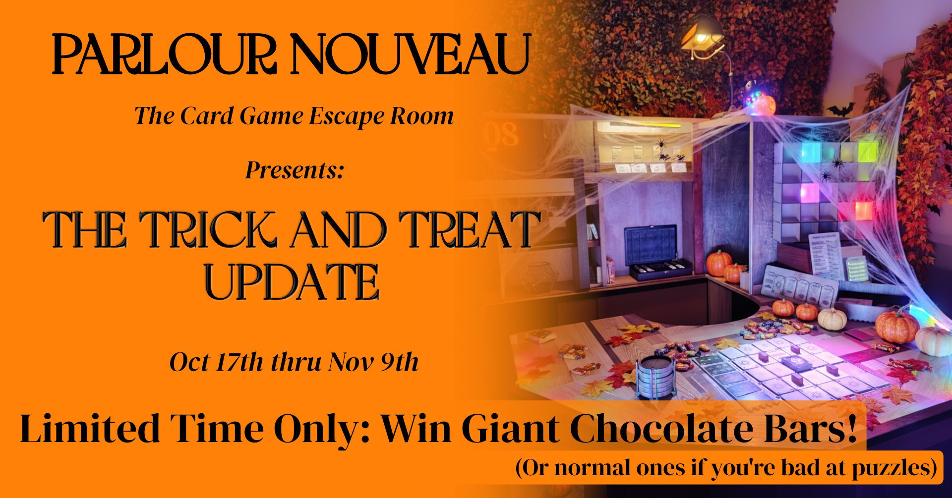 Halloween Trick and Treat Banner